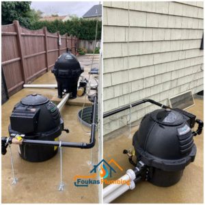 Pool Gas Heater Installation