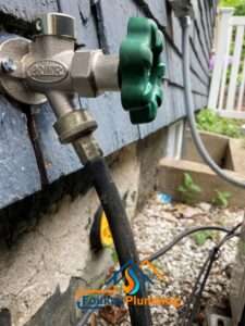 Outdoor hose spigot replacement