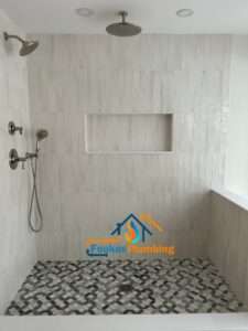 Bathroom Addition - Foukas Plumbing & Heating Shower