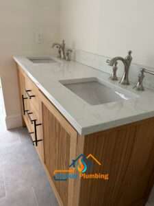 Bathroom Addition - Foukas Plumbing & Heating - Sink