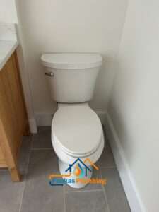 Bathroom Addition - Foukas Plumbing & Heating toilet