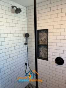 Master Bathroom Addition in the Attic