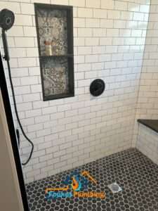 Master Bathroom Addition in the Attic