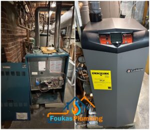 Boiler replacement - Foukas Plumbing and Heating - North Shore Boston MA
